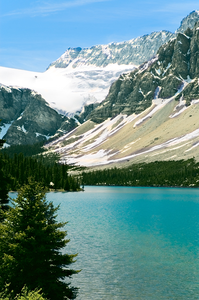 Crowfoot Glacier, Bow Lake, Banff National Park