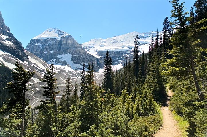 Plain of Six Glaciers, Mt. Lefroy, Mt. Victorias, Banff National Park 01