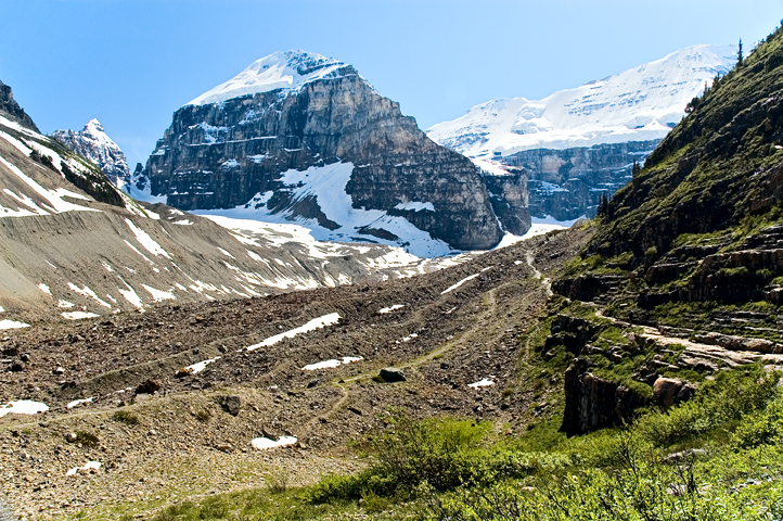 Plain of Six Glaciers, Mt. Lefroy, Mt. Victorias, Banff National Park 02