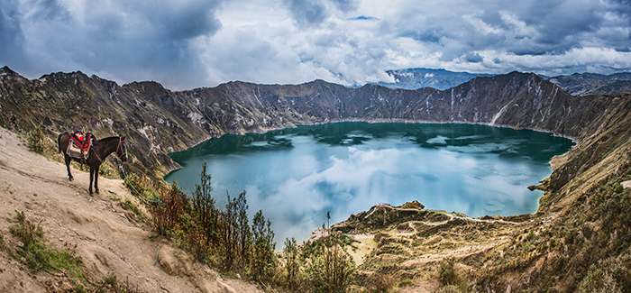 Quilotoa Crater Lake