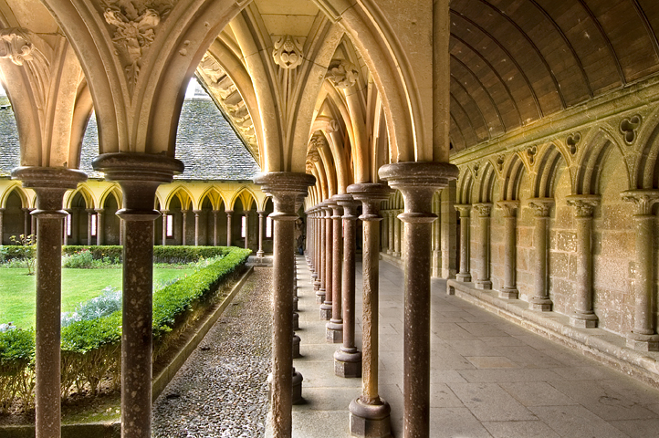 Abbey, Mont St. Michel 01