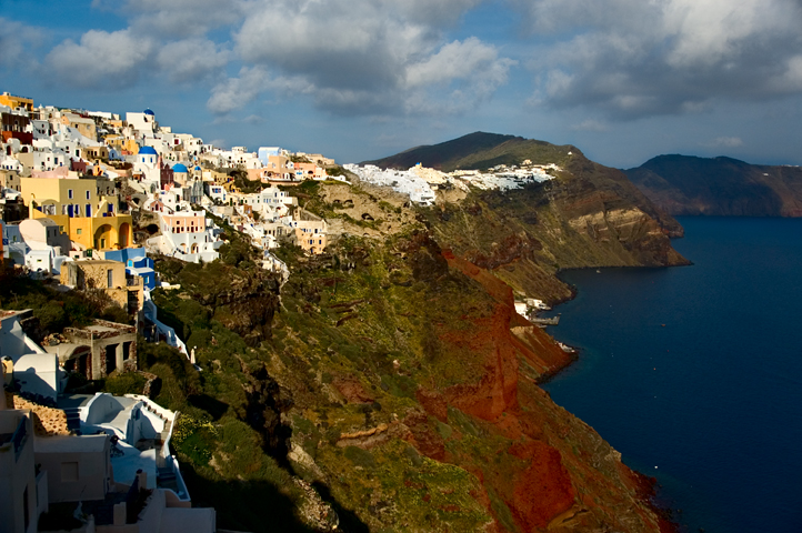 Oia, Cliff