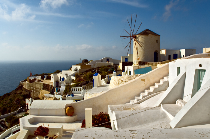 Oia, Windmil