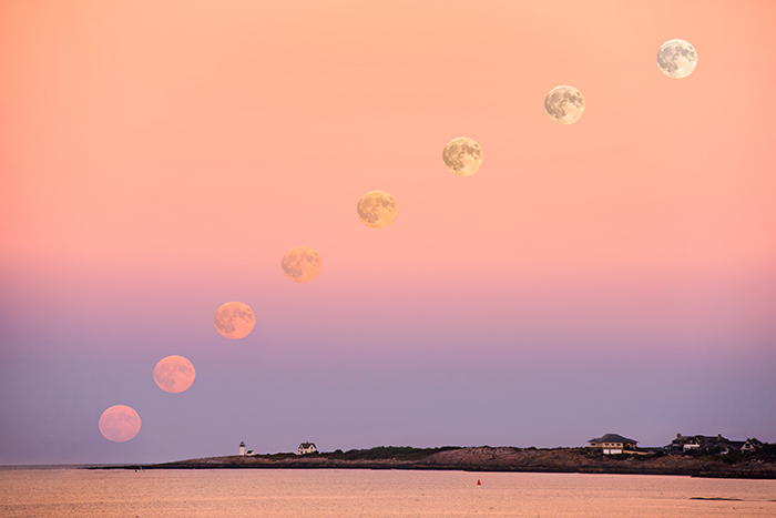 Super Moon, Rockport, Cape Ann, MA