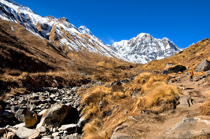 Annapurna from ABC,  Annapurna Base Camp, Nepal 01