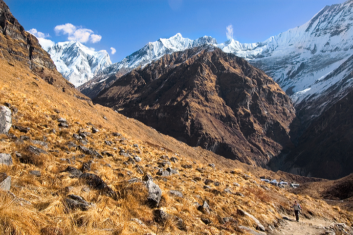 Annapurna from ABC,  Annapurna Base Camp, Nepal 02
