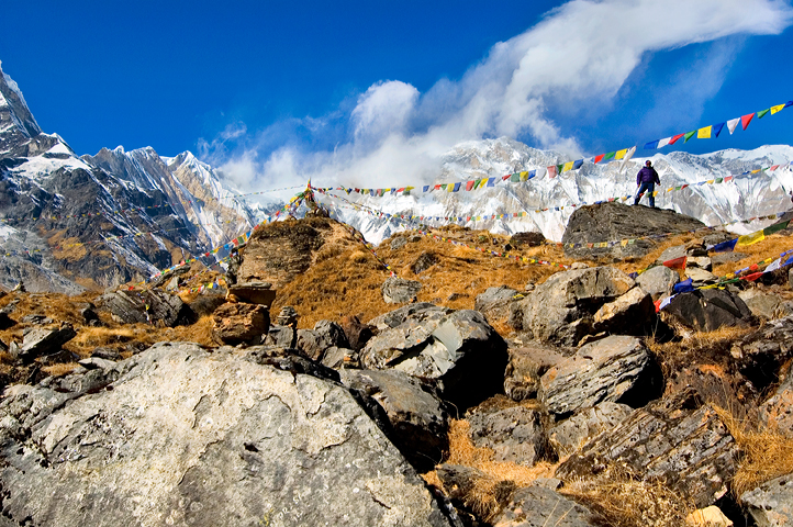 Annapurna from ABC,  Annapurna Base Camp, Nepal 03