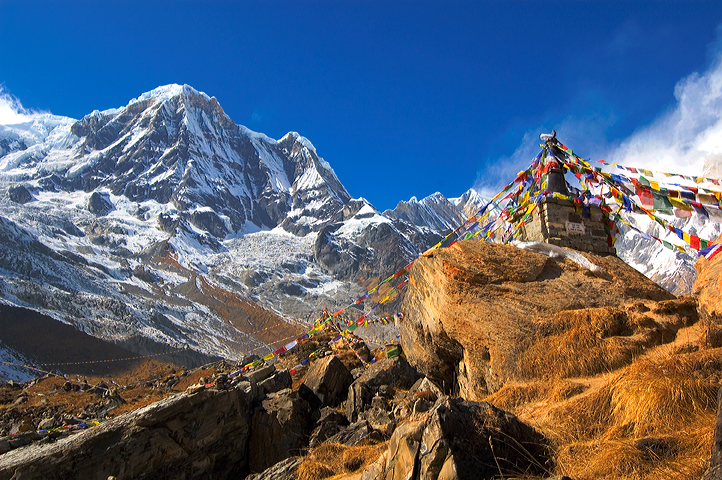 Annapurna from ABC,  Annapurna Base Camp, Nepal 04