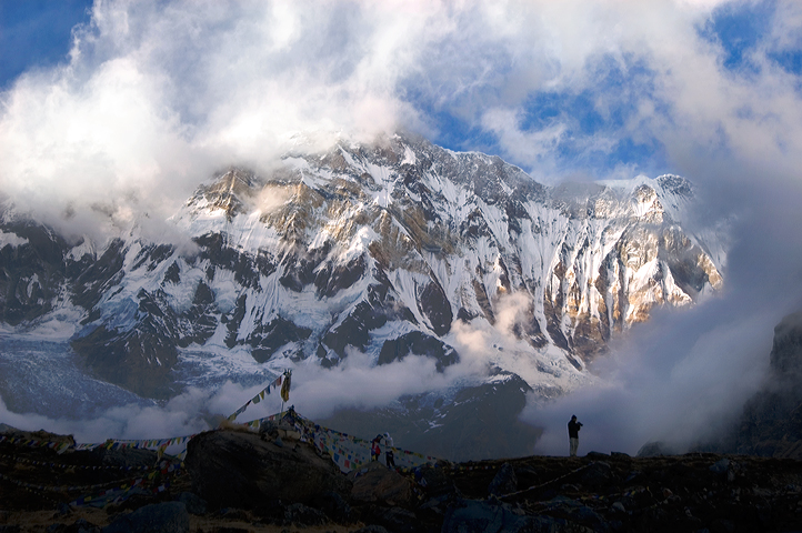 Annapurna from ABC,  Annapurna Base Camp, Nepal 05