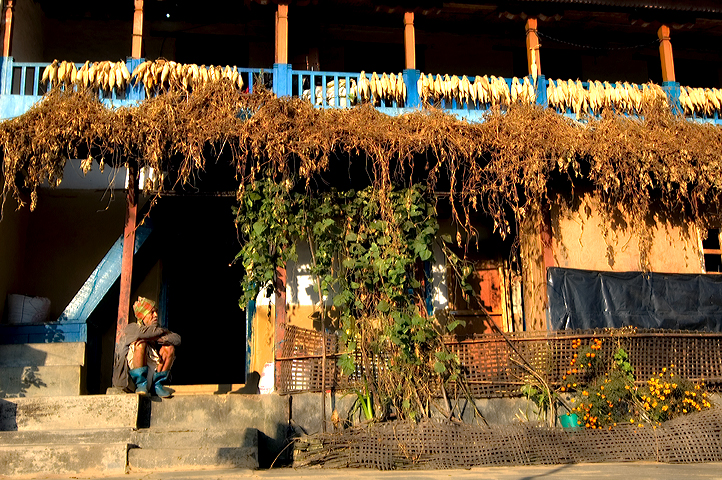 Terrace, Ghandruk,  Annapurna Base Camp, Nepal 02