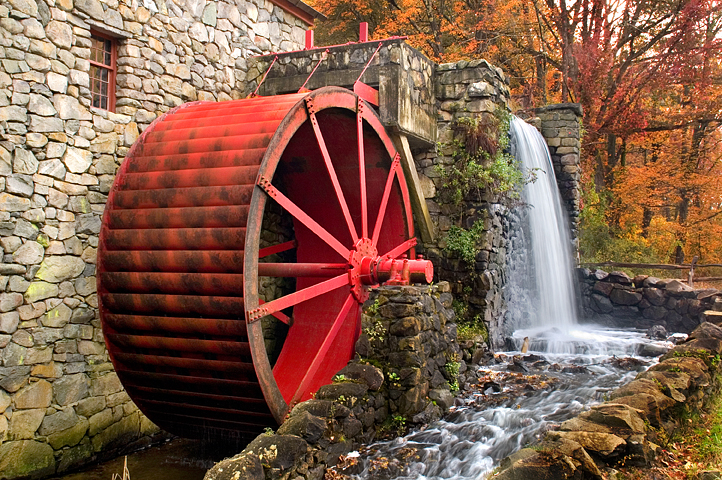 Grist Mill, Sudbury, MA 02