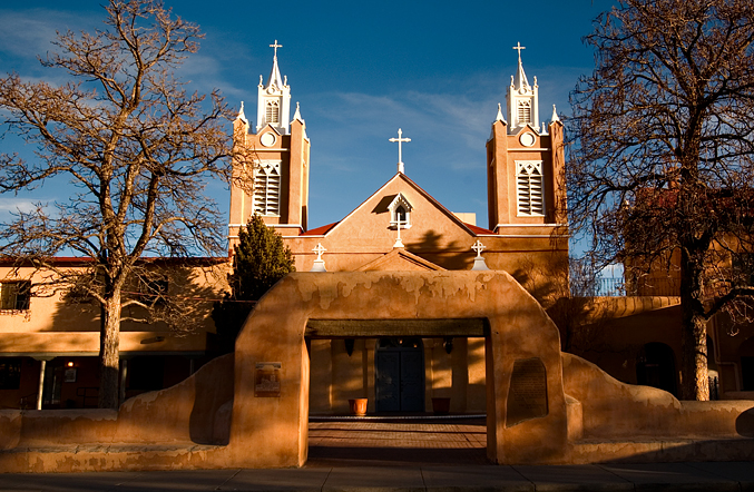 San Felipe de Neri Chruch, Old Town, Albuquerque, NM 01
