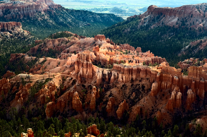Inspriration Point, Eroding Fins and Hoodoos, Bryce Canyon National Park 02