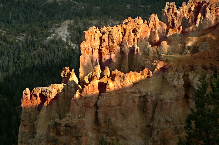 Ponderosa Canyon, Eroded Slopes and Hoodoos, Bryce Canyon National Park 02