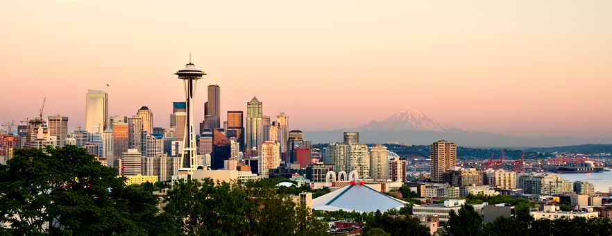Seattle Skyline Twilight, Kerry Park, Washington