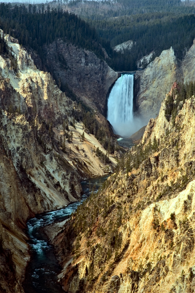 Fall, Lower Falls, Yellowstone National Park 03
