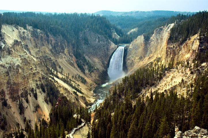 Fall, Upper Falls, Yellowstone National Park 01